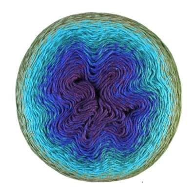 Image of Scheepjes Whirl 769 BlackBerry Mint Chip Yarn 1x1000m
