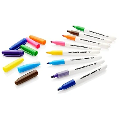 Image of Premier Stationery Pro:Scribe Whiteboard Markers. Assorted Colours. Pack of 8.