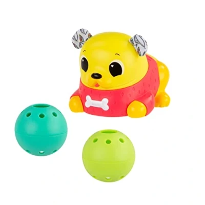 Image of Lamaze Crawl and Chase Pug Popper, Newborn Baby Toy, Sensory Toy for Babies with Colours, Babyshower Gift New Parents, Development Boys Girls Aged 18 Months +