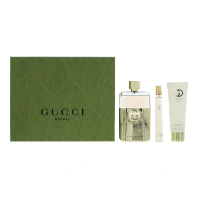 Image of Gucci Guilty Pour Femme Eau de Parfum 90ml Spray 2 pcs Gift Set