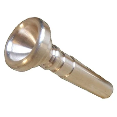 Image of P Prettyia Brass Trumpet Mouthpiece for Bugle Horn Replacement Accessory