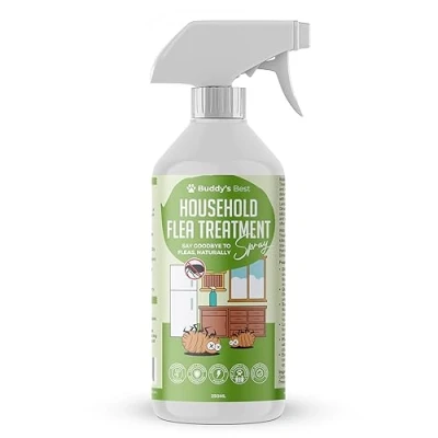 Image of BUDDY&#039;S BEST Household Flea Treatment Spray 250ml Non Toxic &amp; Family Friendly