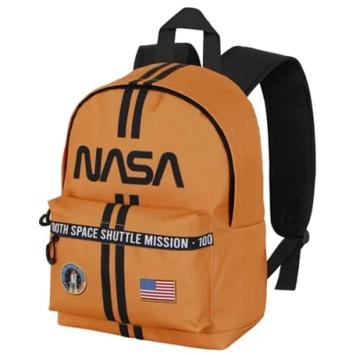 Image of Karactermania NASA Lines Small Fan HS Backpack, Orange, 25 x 35 cm, Capacity 12 L