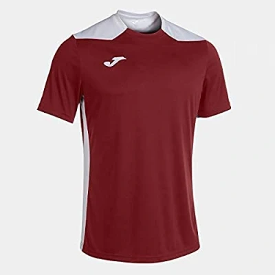 Image of Joma Championship Vi Men&#039;s T Shirt Burgundy