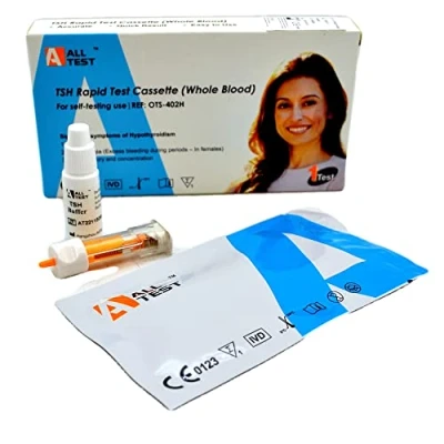 Image of Underactive Thyroid Testing Kit, TSH Blood Tests for Hypothyroidism ALLTEST