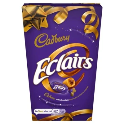Image of Cadbury Eclairs Chocolate Bag, Caramels with Milk Centres, 350g