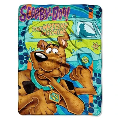 Image of Northwest Warner Brothers Scooby Doo, Whole Gang&#039; Micro Raschel Throw Blanket, 46&#039; x 60&#039;, Multi Color