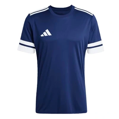 Image of adidas Men&#039;s SQUADRA25 Jersey Short Sleeve, Team Navy Blue 2/White, L