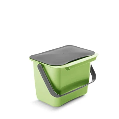 Image of Metaltex Waste bin, Green, 25x20x19cm