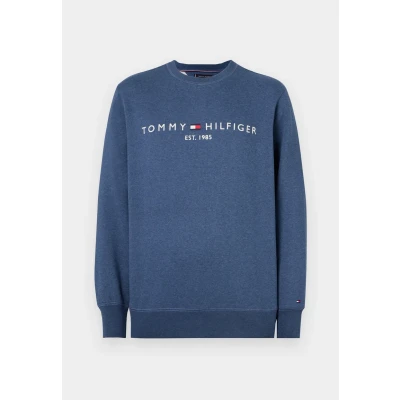 Image of Tommy Hilfiger LOGO Sweatshirt Aegean sea, Men&#039;s, Size: Medium, sea