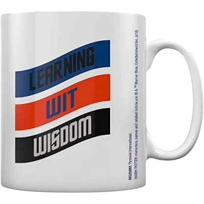 Image of Pyramid International Harry Potter Ceramic Mug with Ravenclaw Eagle and Character Traits in Presentation Box Official Merchandise