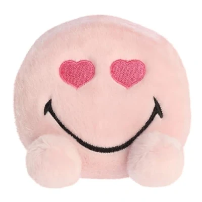 Image of Aurora, 44303, SMILEYWORLD® Official Merchandise, Heart Eyes, 5In, Soft Toy, Pink