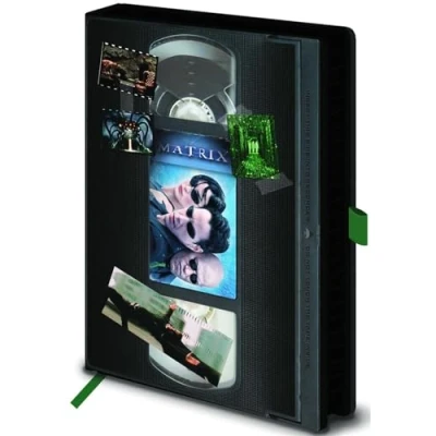 Image of Pyramid International The Matrix Notebook with VHS Design Cover, A5 Pads Lined Notebook, 240 Pages Official Merchandise,Multi colour,24 x 32 inches