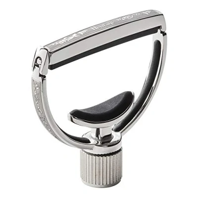 Image of G7th Heritage Guitar Capo (Standard Neck Width) Style 3 (Acanthus engraving, top and sides)