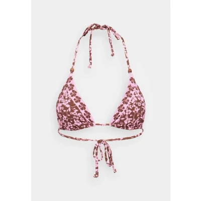 Image of Roxy Kerlina Tiki Tri Triangle Bikini Top For Women