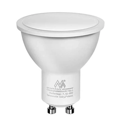 Image of Maclean MCE437 GU10 LED Illuminant 120 Angle 220 240V , 50 / 60Hz (Neutral White, 1x Piece 7W 560lm)