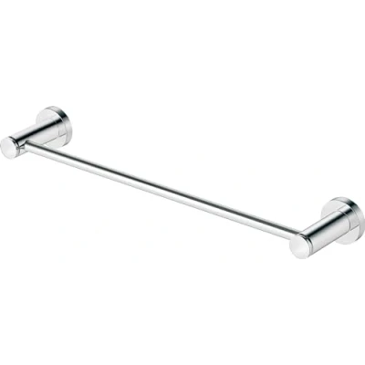 Image of Duravit 0099241000 D Code Towel Holder, Chrome, 648x80x48 mm