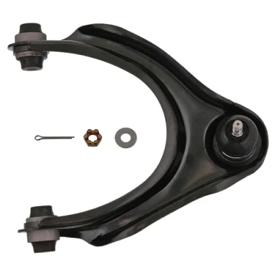 Image of 51450S30003 Suspension Arm FEBI BILSTEIN 42162 with ball joint, bearing(s) Front Axle Right, Upper Control Steel HONDA: Prelude V