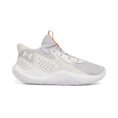 Image of Under Armour JET 23 Basketball shoes, Men&#039;s, Size: 10, Mod gray/ares red/white Leather and textile