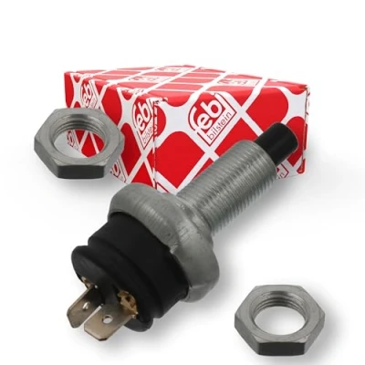 Image of 2D0945515 Brake Light Switch FEBI BILSTEIN 38027 Electric 24, 12V with nuts nut