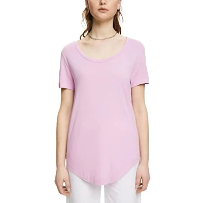 Image of ESPRIT Women&#039;s 033ee1k338 T Shirt, Fliederfarben, S