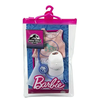 Image of Barbie: Jurassic World Fashion Look Pack Skirt, Vest, Hat, &amp; Belt