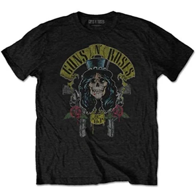 Image of Guns N Roses &#039;Slash 85&#039; T Shirt (2 Extra Large) Black