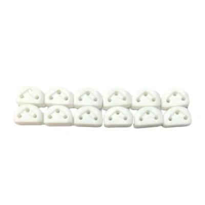 Image of 12Pcs Guitar String Ties Bridge Beads For Acoustic &amp; Nylon Classical Rollers Trees