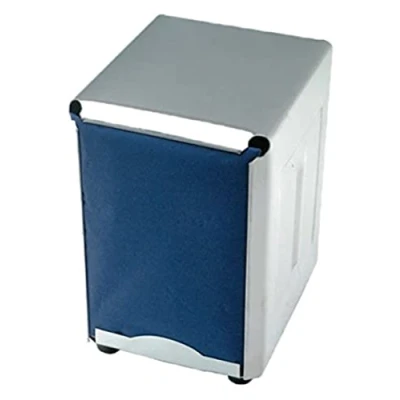 Image of Genware NEV 231 Serviette Holder, Stainless Steel (Pack of 150)