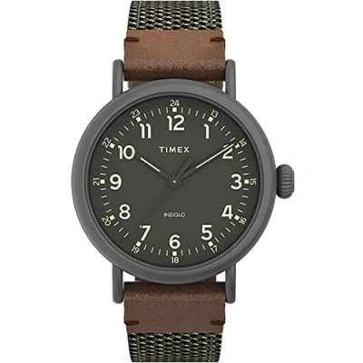 Image of Timex Mens Analogue Quartz Watch with Fabric Strap TW2U89700