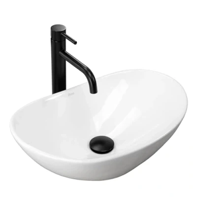 Image of REA U6507 Bathroom Sink Made of Ceramic Mini white U6507, White, Royal 47,5 x 31 cm