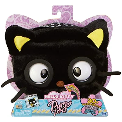 Image of Purse Pets Chococat Interactive Shoulder Bag with 30+ Sounds, Blinking Eyes, Reactions and Music, from 5 Years