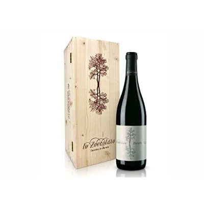 Image of Lo Zoccolaio Barolo DOCG Piedmont Red Dry Wine with Wood Case Luxury Gifts for Women Mum 1x750 ml