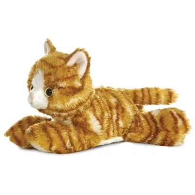 Image of Aurora World Ltd 8 inch Mini Flopsie Molly Cat , Brown