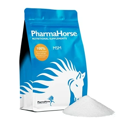 Image of PharmaHorse MSM No added sugar 100% pure glucosamine sulfate doping free 1000 grams