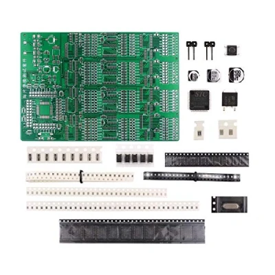 Image of Soldering Practice Kit,D DZRCOXI DIY SMD SMT Welding Skill Training Board (Soldering 300 Elements)