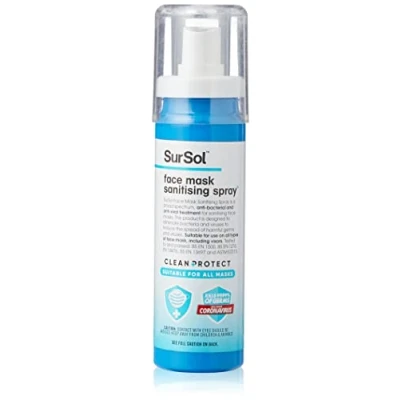 Image of Sursol Face Mask Sanitising Spray 75ml