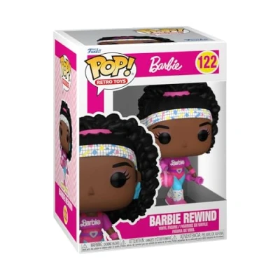 Image of Funko Pop! Vinyl: Barbie Rewind Collectable Vinyl Figure Gift Idea Official Merchandise Toys for Kids &amp; Adults Ad Icons Fans Model Collectors and Display