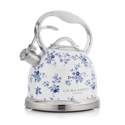 Image of Laura Ashley 2.8L Stovetop Kettle China Rose