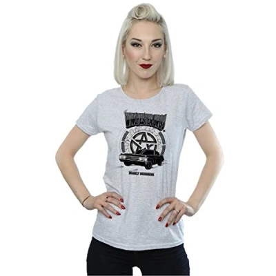 Image of Absolute Cult Supernatural Women&#039;s Winchester Bros T Shirt XX Large Sport Grey