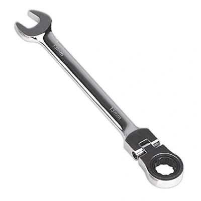 Image of Sealey Premier Flexi Head Ratchet Combination Spanner 13mm