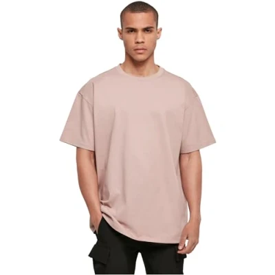 Image of Build Your Brand Men&#039;s Heavy Oversize tee T Shirt, Duskrosis, XL