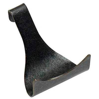 Image of Merriway BH04789 (20 Pcs) Bronze Plated Picture Rail Hanging Moulding Hooks Pack of 20 Pieces