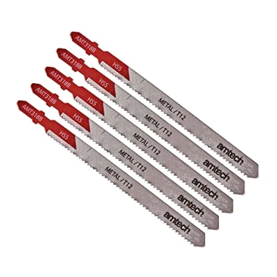 Image of Amtech M1614 5 Piece Metal Jigsaw Blade Set (AMT318B)