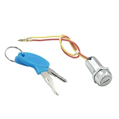 Image of Universal Key Ignition Switch 2 Wire with Keys For ATV Scooter Motorbike Motorcycle Starter