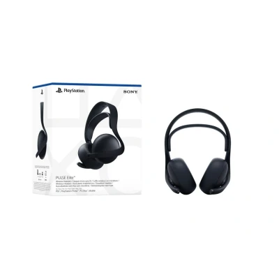 Image of PlayStation Sony, Casque micro sans fil PULSE Elite pour 5, PC et Mac, réduction de bruit, 30h d’autonomie, Couleur : Noire