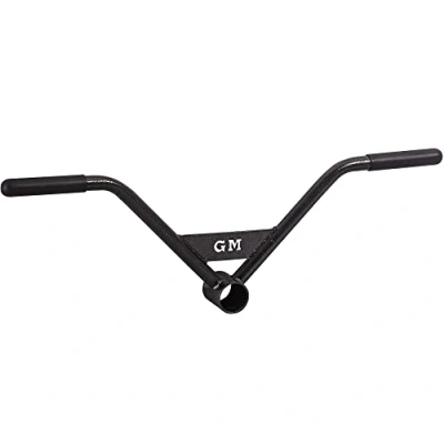 Image of GYM MASTER GM3 Straight Grip Landmine T Bar Row Handle for Olympic Barbells