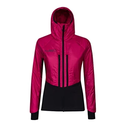 Image of ROCK EXPERIENCE REWJ06061 WISEMAN HYBRID Jacket Women 2000 CHERRIES JUBILEE+0208 CAVIAR S