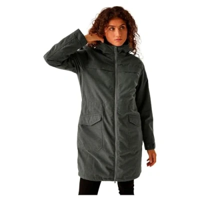 Image of Regatta Women&#039;s Romine II Waterproof Parka Jacket with Isotex 10,000 fabric, perfect for Walking &amp; Outdoors