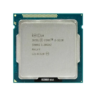 Image of Intel Core i3 3220 3.30 GHz Dual Quad Thread 3 MB Cache 55 W CPU Processor LGA 1155